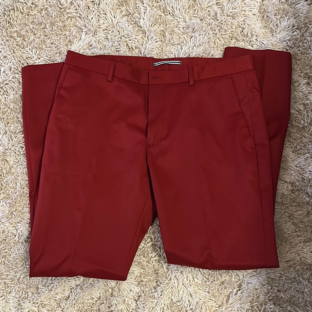 Red Zara Dress Pants